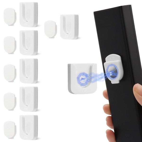 FIDWALL Magnetic Remote Control Holder Wall Mount, Innovative Slot Design