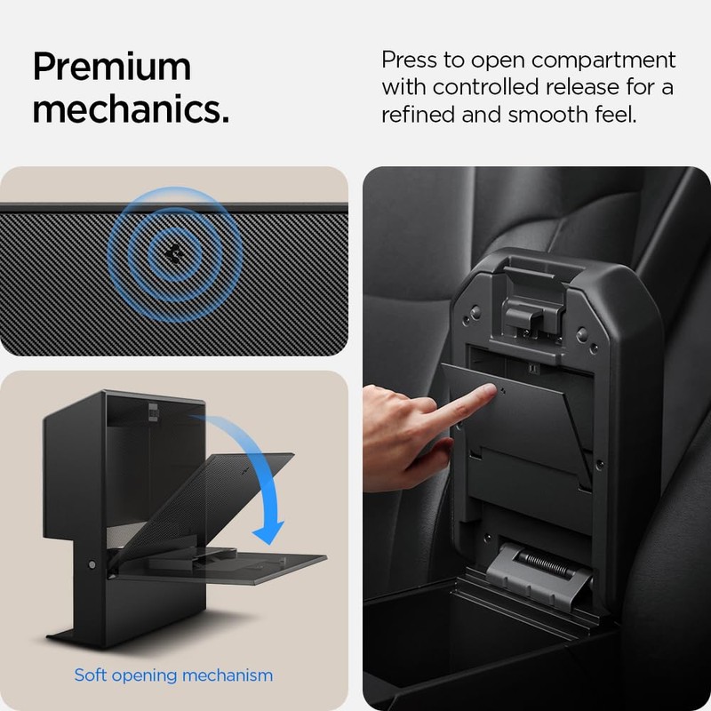 Spigen One-Touch Center Console Hidden Storage Box Designed for Toyota