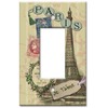 Art Plates - Single Gang Rocker OVERSIZE Switch Plate -