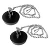 Dreamil Drain Plug, Pack of 2 Sink Drain Plugs, Rubber