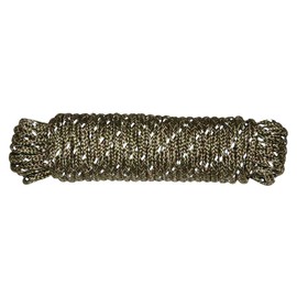 Grip 50 ft Camo Reflective Poly Rope - Diameter 1/4" - 135 Working Load Limit - Camping, Boating, Fishing, Hunting, Outdoor