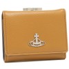 Vivienne Westwood 51010018 S000D Tri-Fold Wallet, Vegan, Grain, Clasp, Women's,