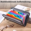 Expanding File Document Folder with Zip 13 Compartments Folder Organiser
