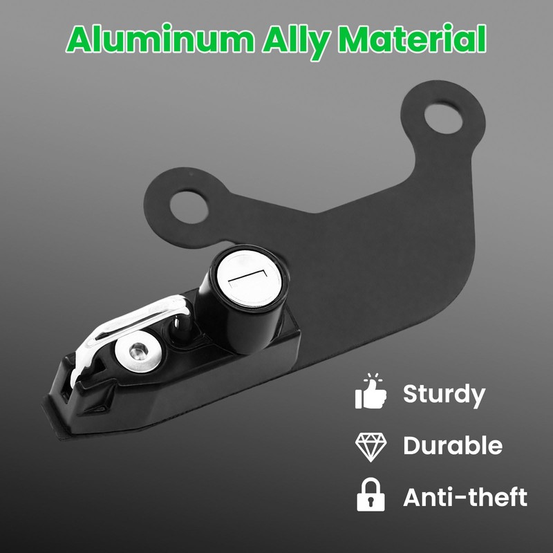 GUAIMI Motorcycle Anti-Theft Helmet Lock Left Side for Z 650