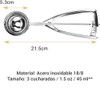 U Chef Cuchara para Galletas, Cuchara de Helado, Cucharas para