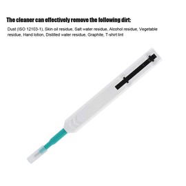 Vbestlife Optical Connector Cleaner Pen Type FC/SC 2.5mm Anti-Static Optical Connector Cleaner for Optical Ferrule Edge Cleaning Transceiver