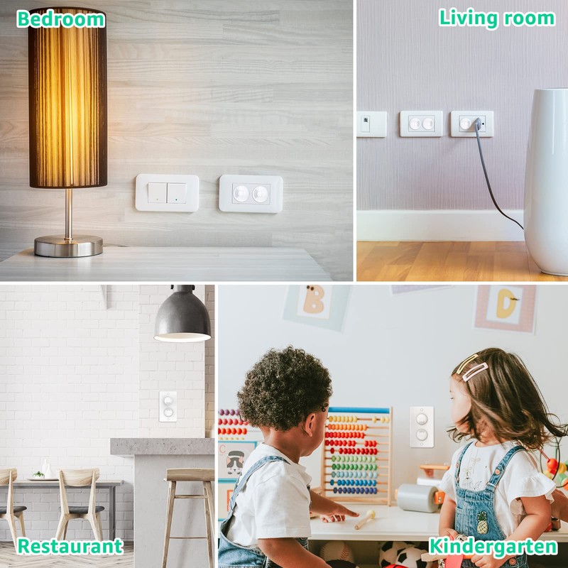 Outlet Covers Baby Proofing with Hidden Handle (32 Pack) Child