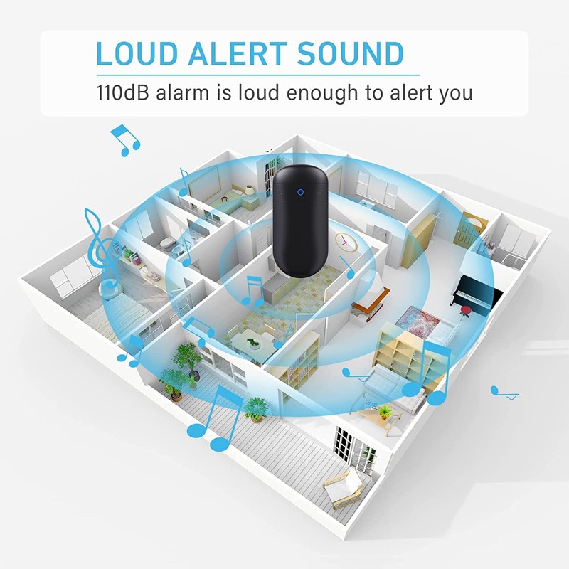Wireless Door Open Sensor Alarm Chime, 400ft Operating Range 52