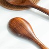 Japanese and Western Style Wooden Rice Spoon Salad Mixing Spoon