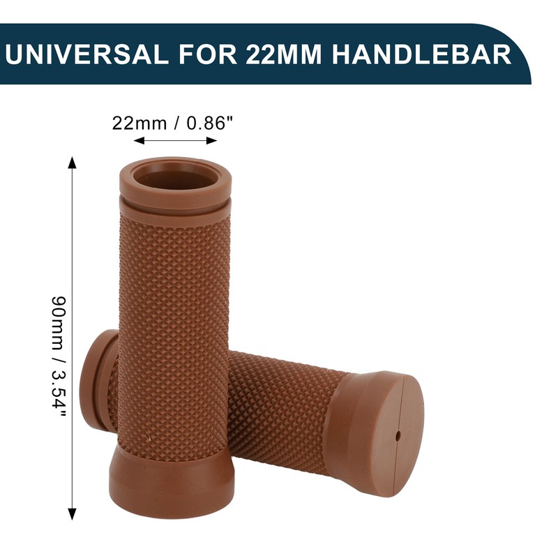 TUCKBOLD Bike Handlebar Grips Covers 90mm Long Lightweight | Bicycle
