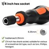 Torx Bit Set with Bit Driver Hakkin 14Pcs Tamper Proof