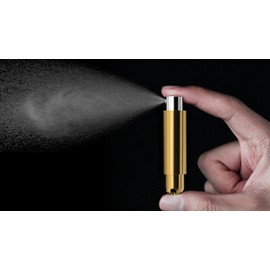 mordeco nanoSprayer (Gold) - Refillable Perfume Sprayer, essential oil bottles