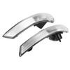 Pair of Wing Mirror Indicator Turn Signal Light Lens Cover