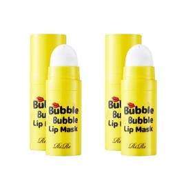 Liir Bubble Bubble Lip Mask, Lemon, 12ml, 2 Pieces / 리르 버블버블 립 마스크, 레몬, 12ml, 2개