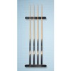 Billiard cue Wall Rack, Pool Stick Holder (Black Color, 4