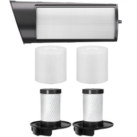 Filters for Shark ICZ362H/IC160/IC162, Esctabalt Filter Replacement for Shark Vertex Pro Powered Lift-Away Cordless Vacuum ICZ362H, 2 Foam 2 Post Filters