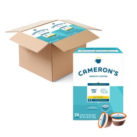 Cameron's Coffee Single Serve Pods, Donut Shop Blend, 100% Arabica, 96-Count, (Pack of 1)