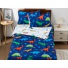 Meeting Story 3pcs Kids Comforter Set Zipper Bedding for Boys