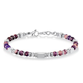 Bracelets for Womens, Beaded Bracelets, Silver Bracelet for Women & Gold Bracelet for Women, Boho Bracelets, Trendy Jewelry Gifts for Lover Mom