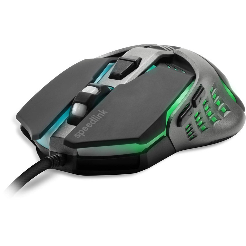 Speedlink Tyalo Sl-680015-bk - Mouse óptico para Videojuegos con iluminación