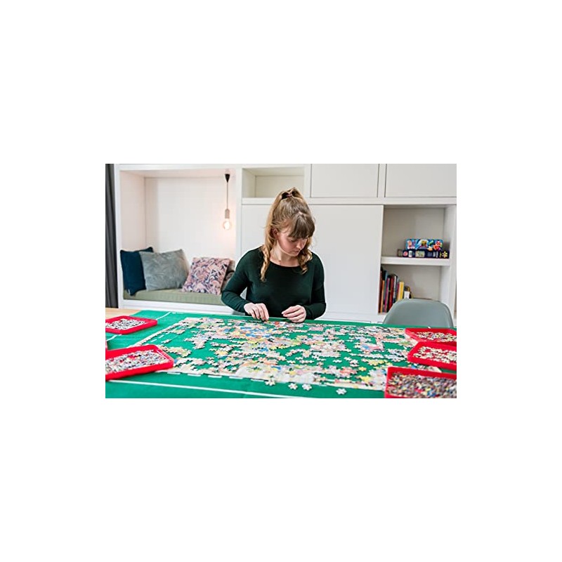 Jumbo, Puzzle Mates, Sorting Tray, Jigsaw Puzzle Accessories