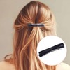 STSTR 6PCS French Barrette Hair Clips for Women, 2.56 Inch
