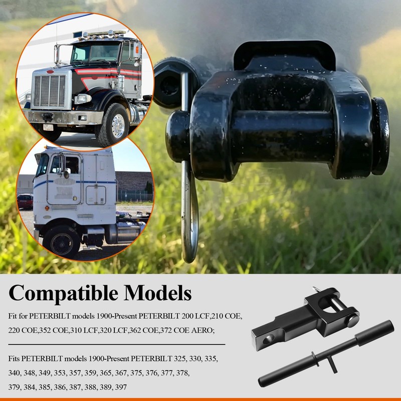 A20-6013 Rev A Single Tow Hooks w/Pull Pins&Tow Pin for