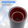 Automotive universal silicone hose, Straight Hose, 2.5" (63 mm) ID,