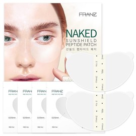 FRANZ Parches Solares De Péptidos Con Protección Uv, Protector Solar Ultrafino Para La Cara, 4 Pares (Tamaño Regular), Antienvejecimiento Y...        