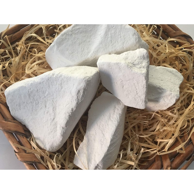 UCLAYS White Mountain edible Chalk chunks (lump) natural for eating