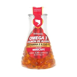 Solanum - Omega 3 - 120 Mini Cápsulas hechas con Salmon por Solanum
