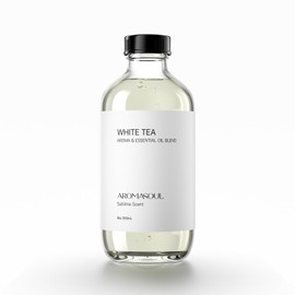 White Tea Aroma Essential Oil Blend Sublime Scent, Hotel Diffuser Oil Inspired by The White Tea Scent - Premium Fragrance Oil No. SA62489172 for Ultrasonic and Waterless Diffusers - 250 mL, 8 fl oz