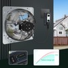 12 inch Shutter Exhaust Fan with Speed & Thermostat Control,