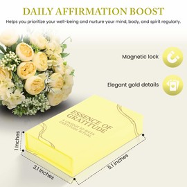 The Gratitude Scratch Cards: A Gratitude & Mindfulness Kit | 52 weeks Inspiring Scratch-Off Cards for Positivity, Reflection & Self-Care | Unique Gift Box for Women’s Well-Being & Affirmation