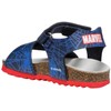 Geox Boys' B Chalki Boy Sandal, Navy red, 26 UK