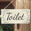Toilet - Handmade Shabby Chic Wooden Sign/Plaque