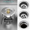 Dayinkes Sink Bounce Core Drain Strainer, Pop-Up Kitchen Sink Strainer