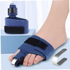minkissy Adjustable toe Splint Breathable Toe Wrap for Daily Use
