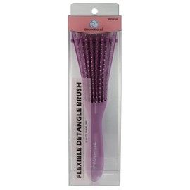 Dream World Flexible Detangle Brush Assorted Colors 12 Brushes