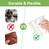 7/6/5/4 Inch Clear Nursery Pots with Drainage Hole 20Pcs,Plastic Plant