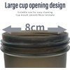 KHAOP Protein Shaker Bottle 400 ml with Stainless Steel Mixing