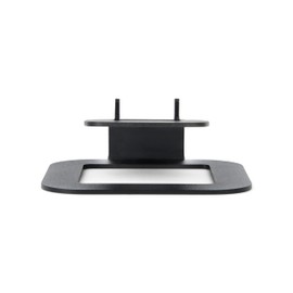 Black Speaker Stand for Sonos One and Play 1 | Modern Desktop Speaker Stand | Surround Sound Speaker Stand for Studio Monitors