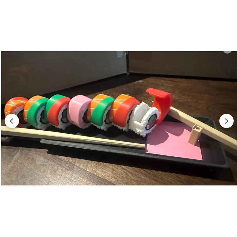 Shapeablez Sushi Supplements - Weekly Pill container and Keychains brand