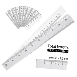 SEWOART 100pcs Disposable Paper Measuring Tape for Medical and Use Double-sided Ruler for Head Measurement Easy to Read and Indispensable for Hospitals