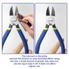 VCELINK Wire Cutters, 6 inch Side Cutters, Small Flush Cutters,
