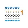 Kit Para Inyector Ford Explorer Asiento Goma Blando (6 Jgo)