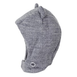 Sterntaler Unisex Scarf Hat Wool Without, silver mel.