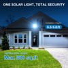 Solar Lights Outdoor,IP66 Waterproof Solar Street Lights Outdoor,6500K LED Dusk