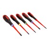 Bahco BE-9872SL Ergo 5 Piece VDE Insulated Slimline SL/PZ/TX Screwdriver