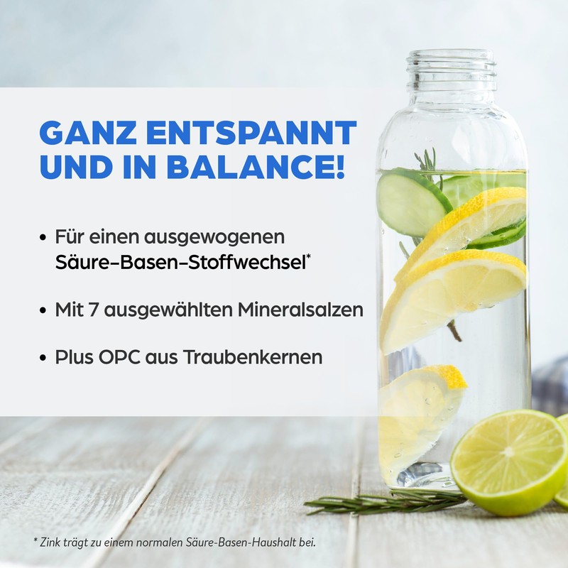 Dr. Böhm Basen Tablets Plus: Acid-Base Balance with Magnesium, Potassium